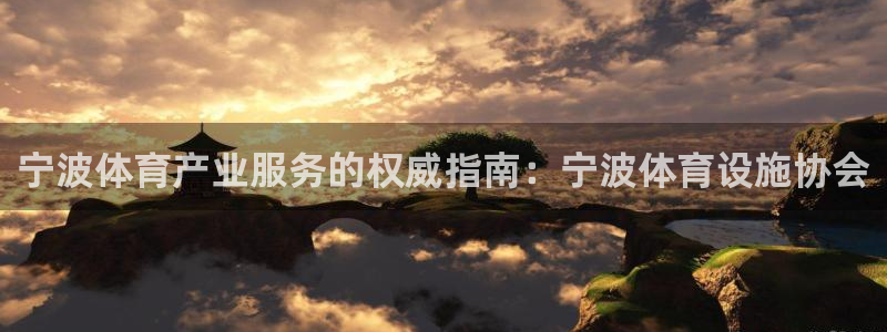 意昂体育3注册：宁波体育产业服务的权威指南：宁波体育