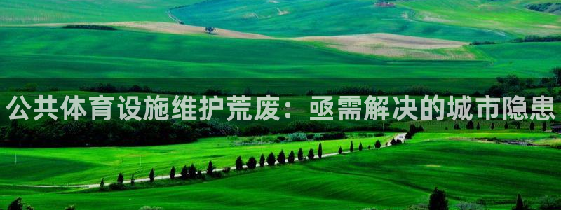 意昂体育3平台注册：公共体育设施维护荒废：亟需解决的城市隐患